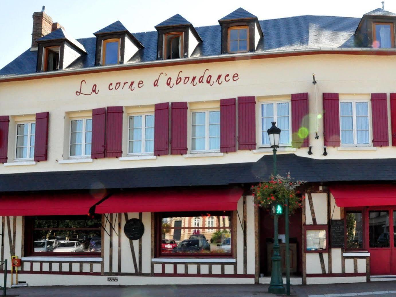 Logis - Hotel & Restaurant La Corne D 'Abondance Bourgtheroulde Exterior photo